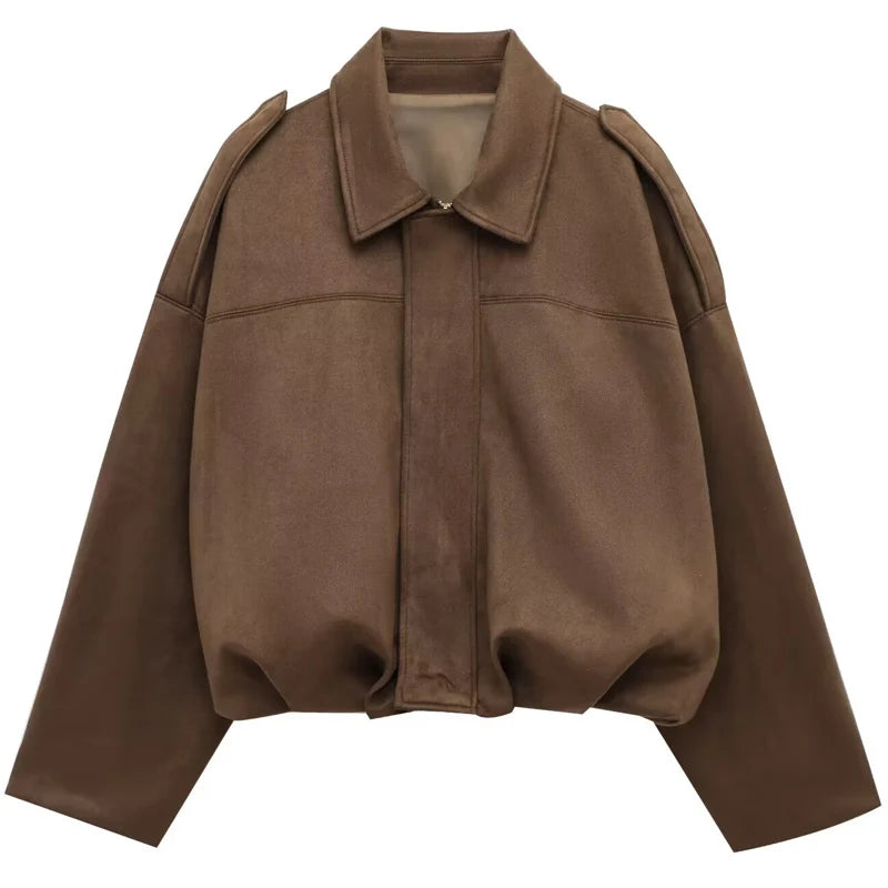  Jacket Women'S Bomber Jacket Oversized 
