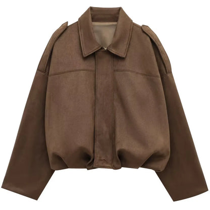  Jacket Women'S Bomber Jacket Oversized 