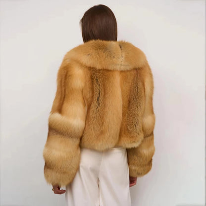  Winter Women Jacket Lapel 