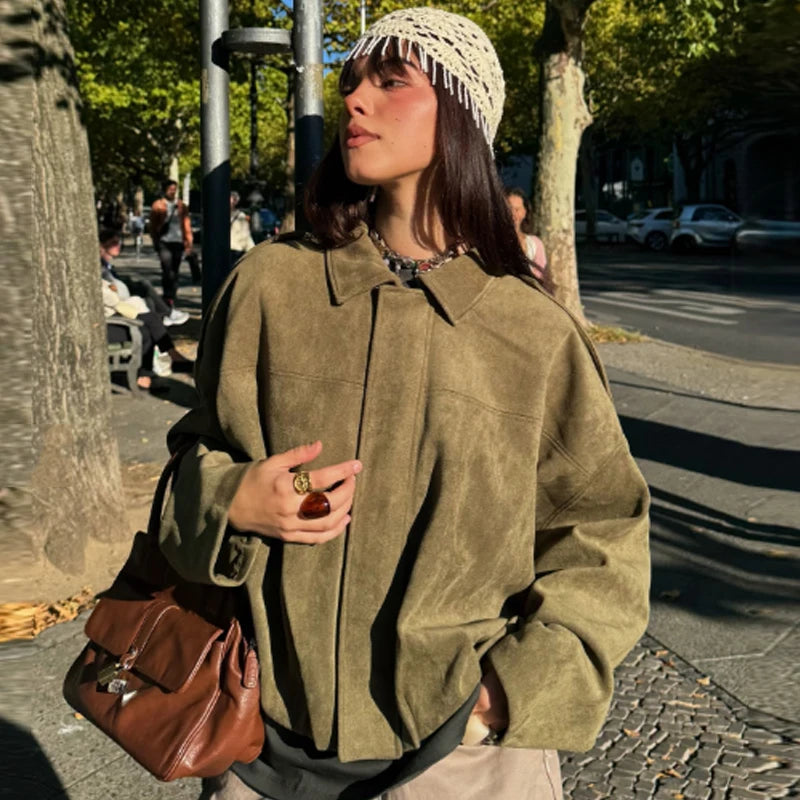  Jacket Women'S Bomber Jacket Oversized 