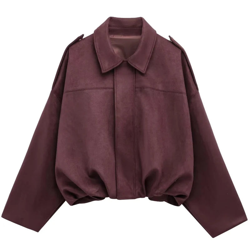  Jacket Women'S Bomber Jacket Oversized 
