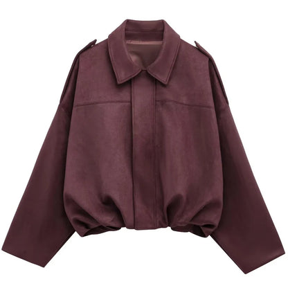  Jacket Women'S Bomber Jacket Oversized 