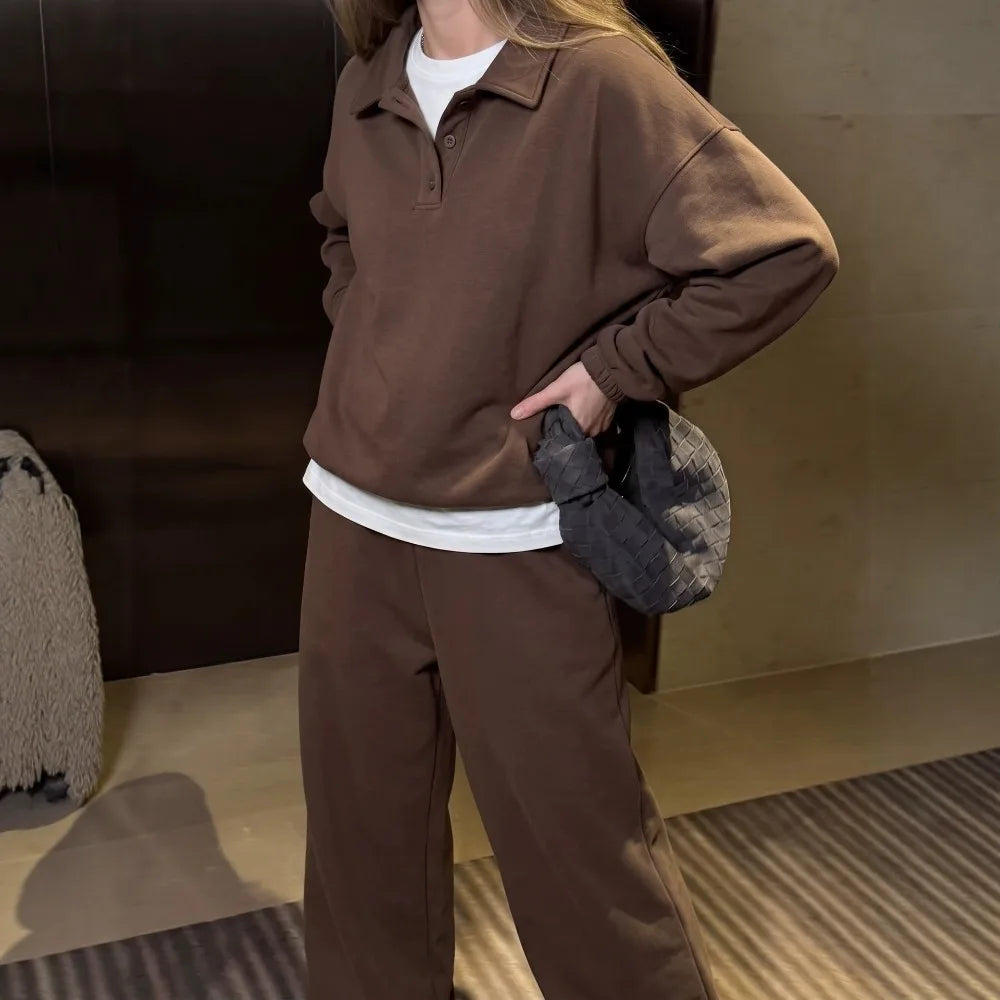 Suit Autumn and Winter Women'S Simple