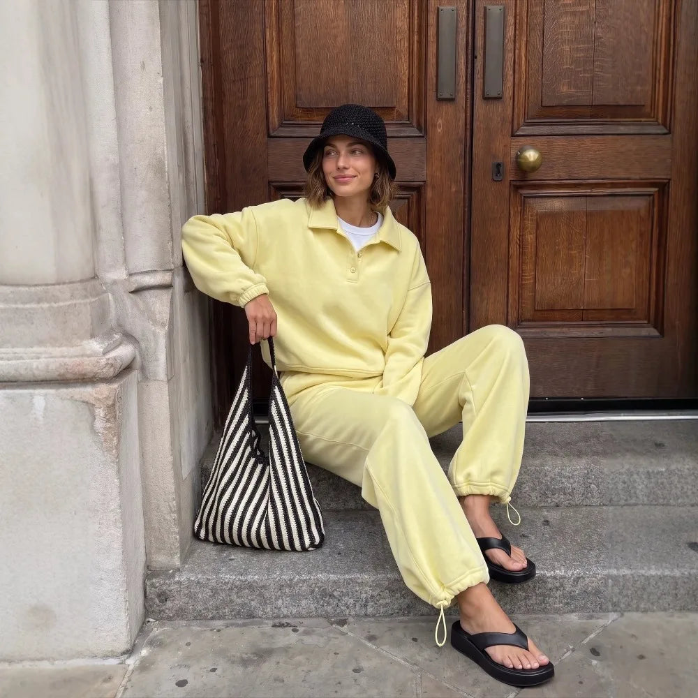Suit Autumn and Winter Women'S Simple